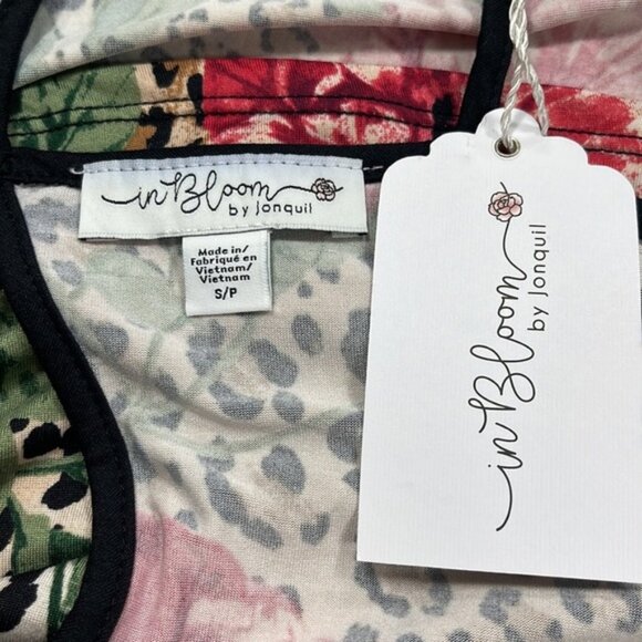 In Bloom by Jonquil Leopard&Floral Print Top - Picture 6 of 7